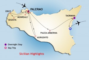 Sicily Escorted Tour - Sicilian Highlights from Palermo Sicilian Highlights starts Saturday from Palermo