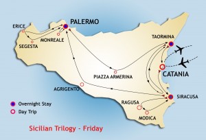 Sicilian Trilogy Tour starts Friday from Siracusa
