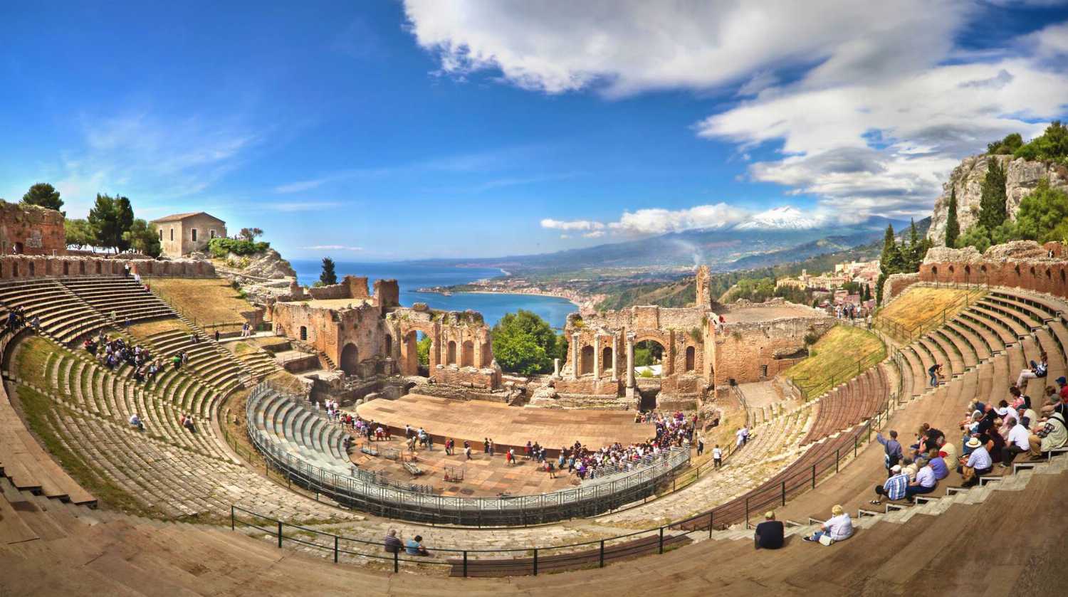 Taormina Greek Temple