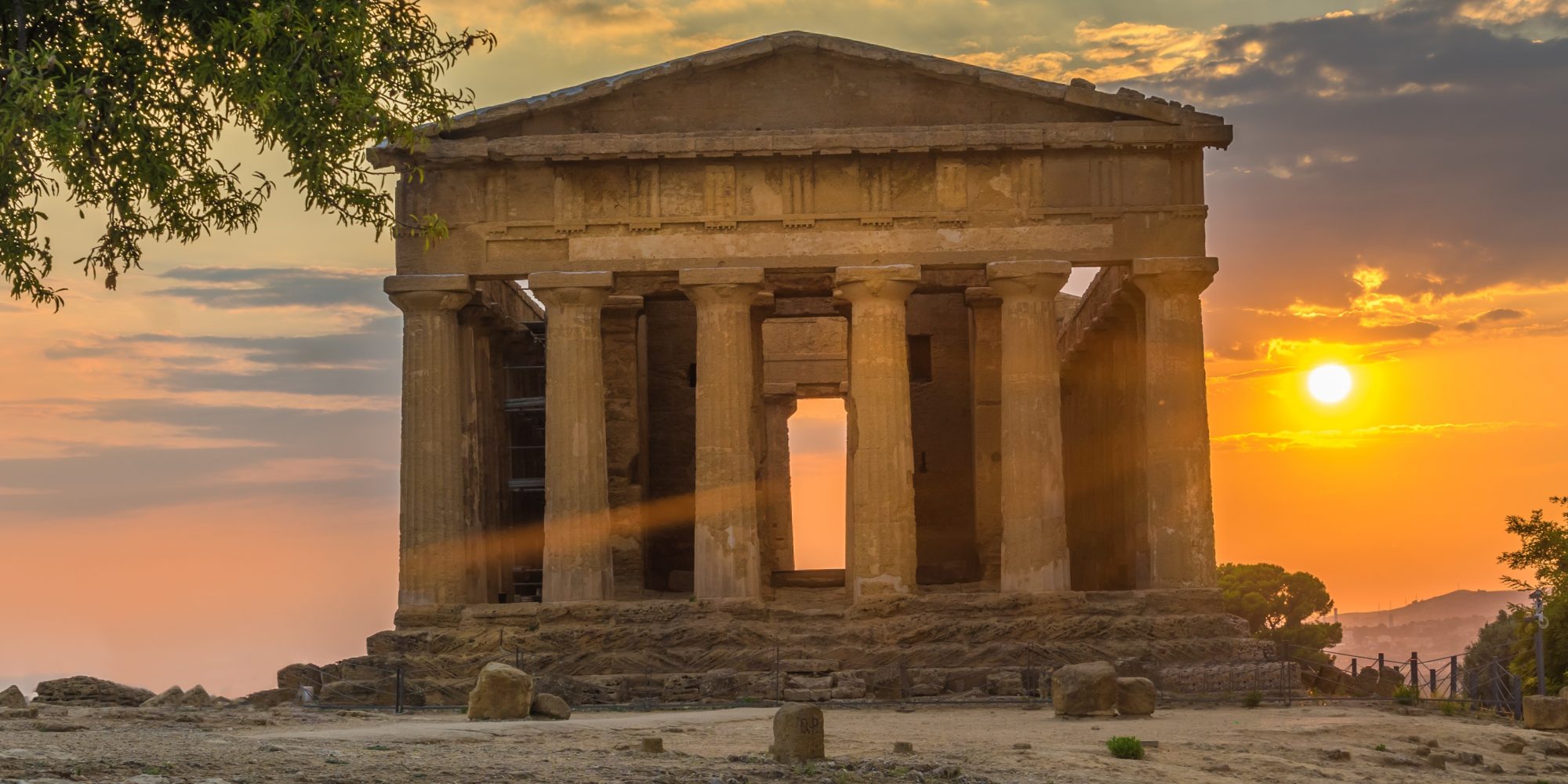 AGRIGENTO - Tempio al Tramonto