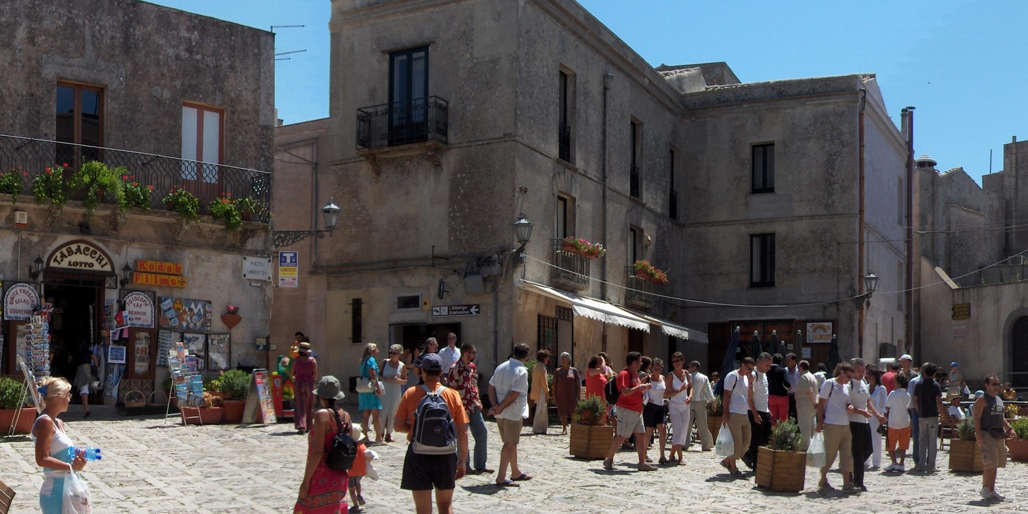 Erice, the main square