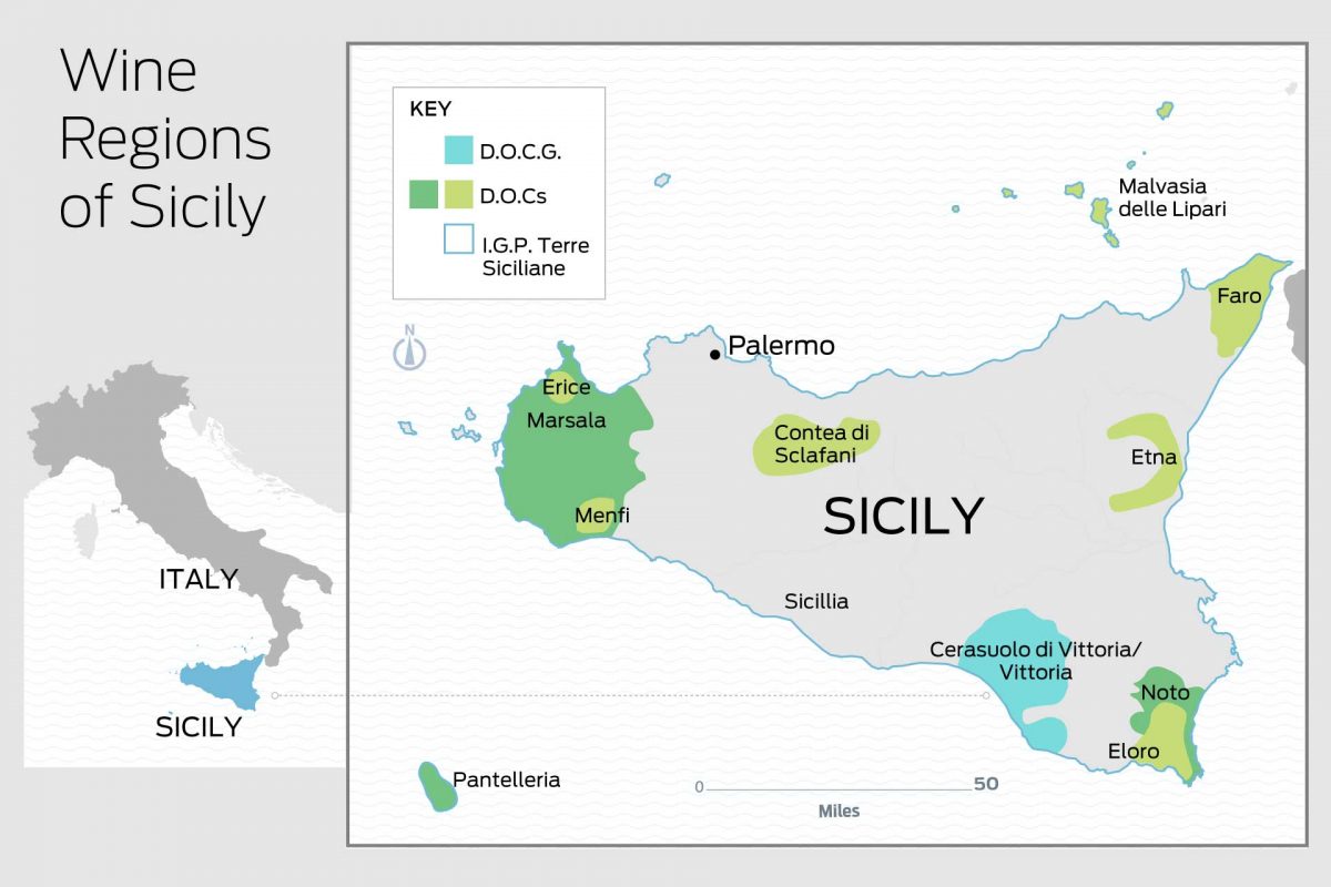Wines of Sicily Tour of Sicily