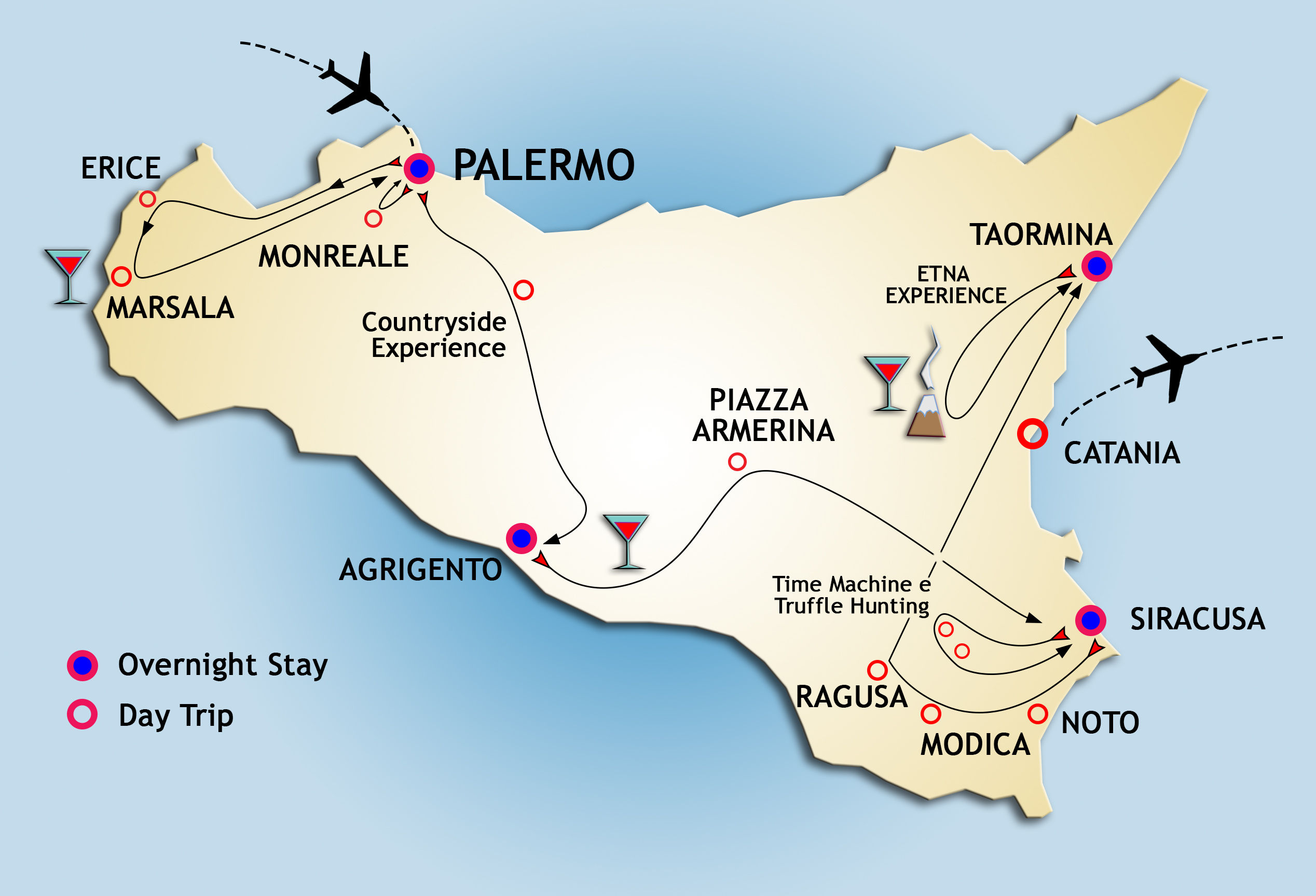 tour sicilia 10 giorni da palermo